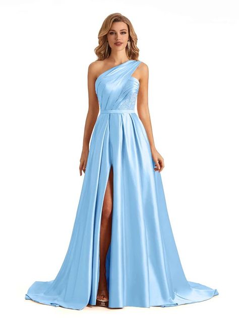 Light Blue Bridesmaid Dresses, Light Blue Bridesmaid, Mermaid Long Bridesmaid Dresses, White Wisteria, 2024 Prom, Bridesmaid Dresses Online, Blue Bridesmaid Dresses, Blue Bridesmaids, Long Bridesmaid Dresses