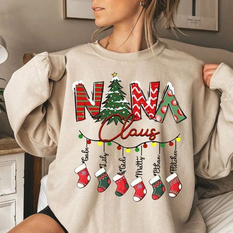 Custom Christmas Nana claus Sweatshirt, Christmas Nana Claus Sweatshirt, Custom Nana Christmas Shirt, Nana Hoodie Custom kids, Nana claus Christmas t shirt #christmastshirt T shirt #tshirt t-shirt #t_shirt t shirts #tshirts t-shirts #t_shirts T shirt design #tshirtdesign T-shirt designs #t_shirtdesign T shirts designs #tshirtsdesigns 4.260