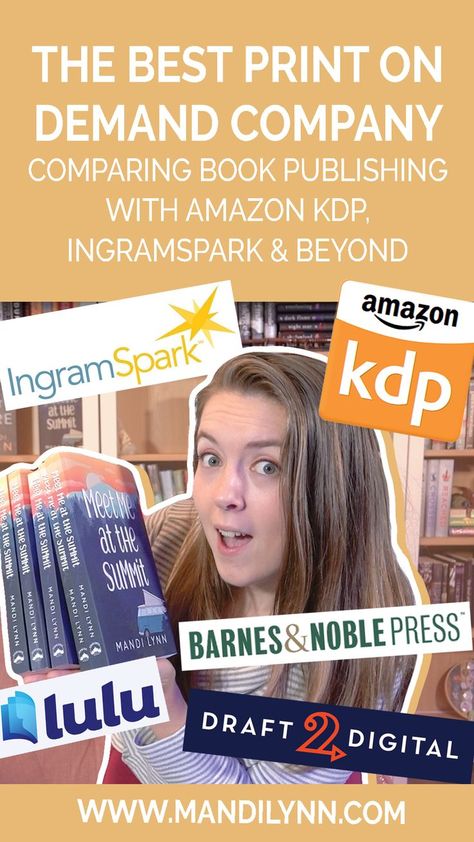 So far on my channel I’ve talked about Kindle Direct Publishing, IngramSpark, Barnes & Noble Press, Draft2Digital, and Lulu Publishing as print-on-demand book publishing companies. I’ve gone in-depth with each company talk about the pros and cons. Cost to print, distribution, quality of the book, printing options for the books, and tutorials on how to use the platforms to publish your book on Amazon on beyond. Amazon Book Publishing, Amazon Publishing, Kindle Publishing, Kindle Direct Publishing, Amazon Kdp, Book Marketing, Self Publishing, Pros And Cons, Book Print