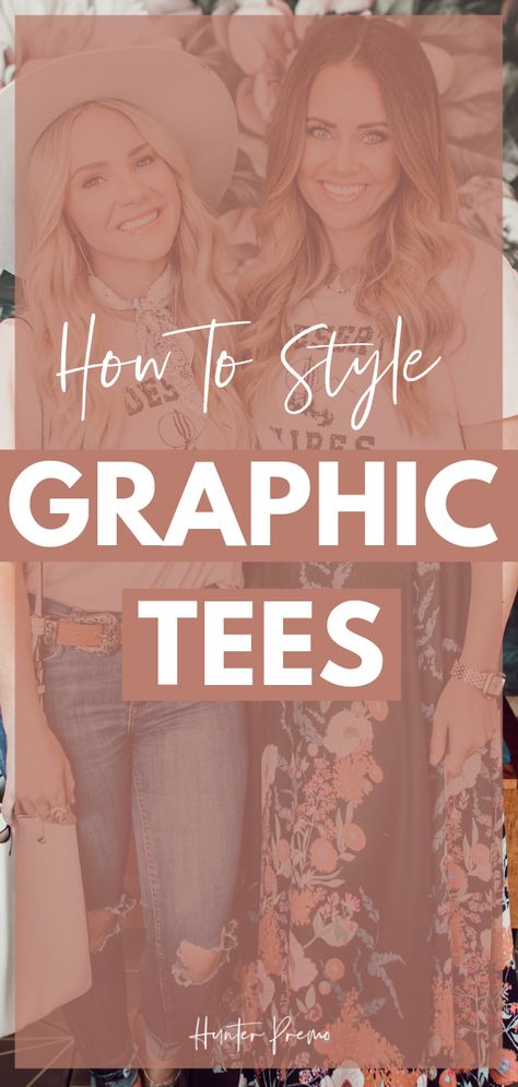 Learn How To Style Graphic Tees. It’s so easy to get stuck in our ways with fashion and our goal is to inspire you to step out of your comfort zone and try something new! Hunter Premo Fashion Style. #HunterPremo #KBStyled #Fashionguide #fashionstyle Nashville Outfits Fall, Hunter Premo, Out Of Your Comfort Zone, Nashville Outfits, Popular Outfits, Instagram Outfits, Try Something New, Cute Hats, Latest Outfits