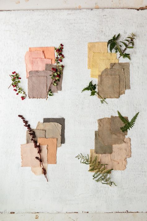 Dye Paper, Natural Dye Fabric, Fashion Movement, طابع بريدي, Eco Printing, Plant Dyes, Color Inspo, Natural Dye, Naturally Dyed