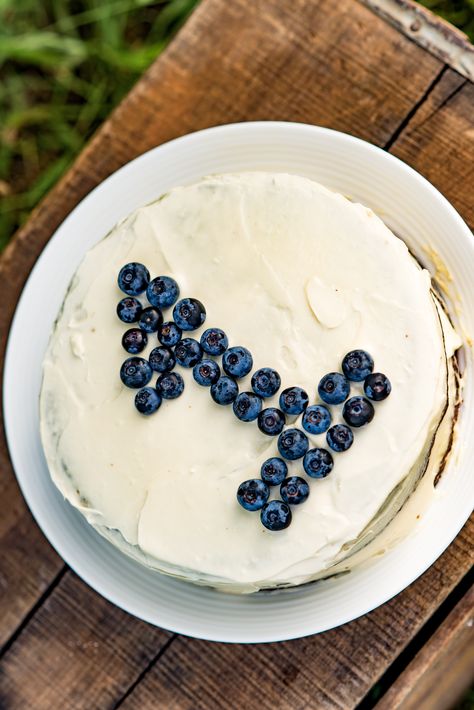 Blueberry 1st birthday cake First Birthday Blueberry Theme, Blueberry Cake Birthday, Blueberry Themed First Birthday, Berry First Birthday Blue, Blueberry 1st Birthday Party, Blueberry Themed Party, Blueberry Birthday Theme, Berry First Birthday Blueberry, Blueberry Themed Birthday Party