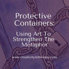 Coping Skills & Creativity - Creativity in Therapy Container Exercise Therapy, Container Exercise Emdr, Experiential Therapy, Drama Therapy, Sandplay Therapy, Recovery Games, Art Therapy Directives, Compassion Fatigue, Experiential Design