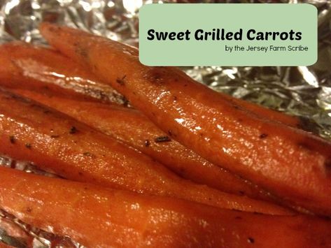 Sweet Grilled Carrots Recipe- yum #veggies, vegetables Carrots On The Grill In Foil, Grilled Carrots Recipes In Foil, Bbq Carrots In Foil, Grilled Carrots In Foil, Grilling Veggies, Summer Dinner Recipes Grill, Easy Veggie Side Dish, Quick Healthy Recipes, Barbecue Recipes Grill