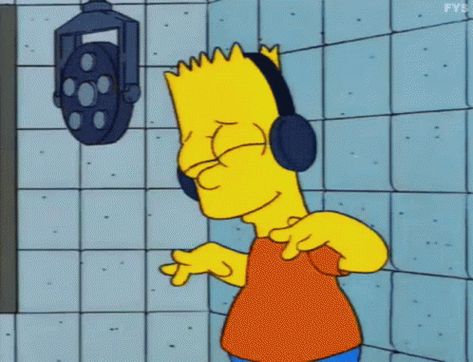 Listening To Music GIF - Listening Music - Discover & Share GIFs Simpsons Meme, Animiertes Gif, Simpsons Characters, The Simpson, Cartoon Profile Pictures, 웃긴 사진, Futurama, Cartoon Icons, Music Covers