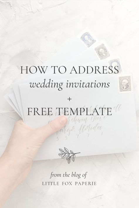 How to Address Wedding Invitations Couples Living Together, Address Wedding Invitations, How To Write Wedding Invitations, Addressing Invitations, Envelope Addressing Template, Wedding Envelope Calligraphy, Unmarried Couples, Addressing Wedding Invitations, Wedding Address Labels