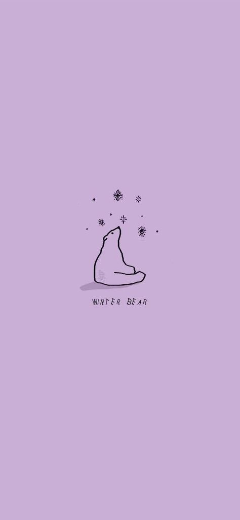 💜❄️ Winter Bear Quotes, Winter Bear Wallpaper, V Aesthetic, Bear Quotes, Wallpaper Winter, Winter Bear, Wallpaper Kpop, Quotes Aesthetic, Bear Wallpaper