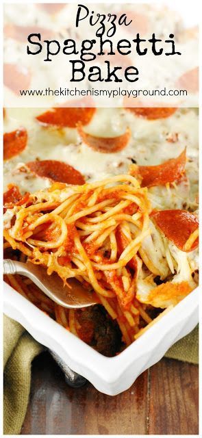 Spaghetti Pizza Bake, Spaghetti Bake, Pizza Spaghetti, Dinner Suggestions, Yummy Pasta, Zoodle Recipes, Savory Dinner, Baked Spaghetti, Easy Pizza