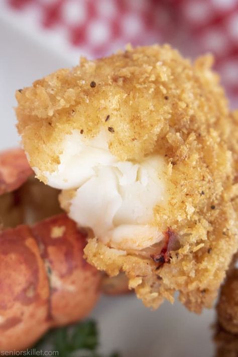 Deep Fried Lobster Tail Recipe, Fried Lobster Tail Recipe, Deep Fried Lobster, Lobster Tail Recipe, Fried Lobster Tail, Fried Lobster, Lobster Sauce, Lobster Recipes Tail, Aioli Recipe