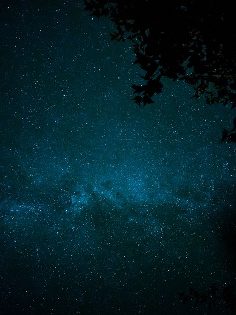 #aesthetic #stars #fondecran #wallpaper #bleue #night Aesthetic Stars, Stars