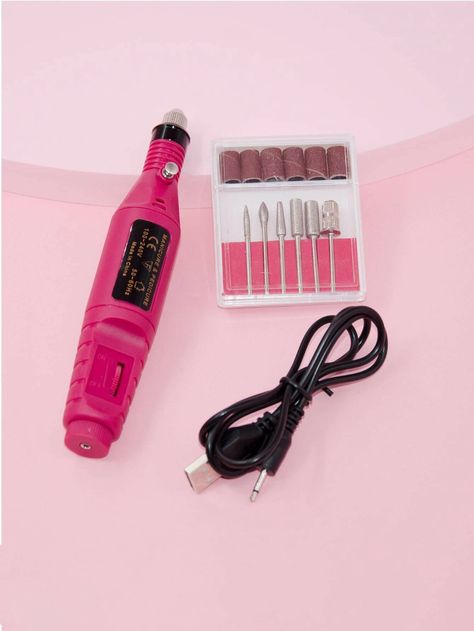 Electric Nail Polisher Set | SHEIN USA Shein Nails, Professional Acrylic Nail Kit, Electric Nail File, Manicure Gel, Acrylic Nail Kit, Drill Machine, Nail Drill Machine, Pedicure Kit, Polish Colors