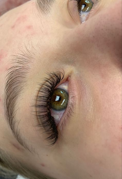 Hybrid Lash Extensions, Lashes Ideas, Hybrid Lashes, Natural Fake Eyelashes, Lashes Fake Eyelashes, Lash Sets, Perfect Eyelashes, Pretty Lashes, Natural Eyelash Extensions