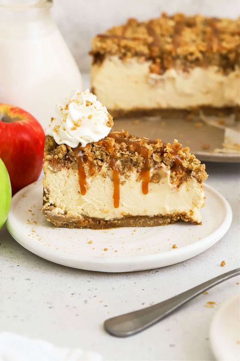 Christmas Archives - Sweets & Thank You Caramel Apple Cheesecake Recipes, Fall Desserts Gluten Free, Cheesecake Cinnamon, Gluten Free Caramel Apples, Apple Cheesecake Recipes, Gluten Free Desserts Thanksgiving, Sweet Chex Mix, Sweet Chex, Caramel Apple Crumble