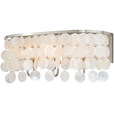 Modern Capiz Shell Large Wall Sconce Coastal Bathroom Vanity, Beach Style Bathroom, Coastal Lighting, Coastal Bathroom, Light Fixtures Bathroom Vanity, Transitional Home Decor, Contemporary Vanity, Coastal Bathrooms, Capiz Shell