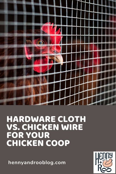 If you want to crawl into bed at night knowing your chickens are resting peacefully, and safely, consider using hardware cloth for coop construction. Let’s dig into the differences between hardware cloth and chicken wire, and when each of the two can come in handy. Different Breeds Of Chickens, Chicken Tractors, Bed At Night, Rustic Fence, Chicken Run, Hardware Cloth, Farm Tools, Chicken Runs, Hexagon Design