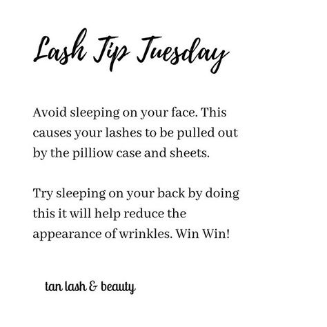 Lash Tip Tuesday, Lashes Marketing, Lash Advice, Lash Facts, Beauty Studio Ideas, Brow Studio Ideas, Lash Station, Lash Posts, Lash Content