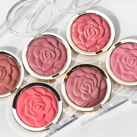 Milani Rose Blush Is Trending on Pinterest | Allure Cheap Makeup Brands, Milani Rose Powder Blush, Rosa Make-up, Best Cheap Makeup, Soft Make-up, Koleksi Makeup, Best Makeup Brands, Bebidas Do Starbucks, Expensive Makeup