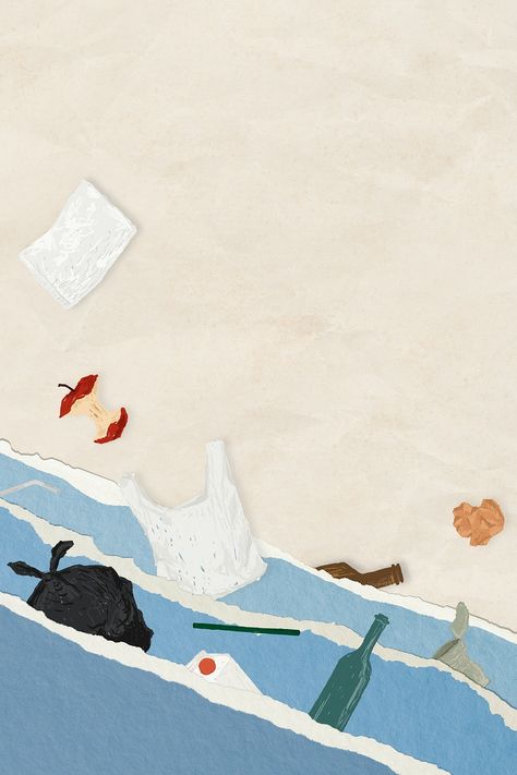 Beach Pollution, Beach Clean Up, Marine Pollution, Water Illustration, Fairy Wallpaper, Water Background, Free Illustration Images, Background Powerpoint, Psd Background