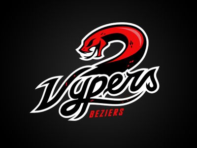 Vypers logo by Aurélien Mahaut E Sport Logo, Sports Brand Logos, Minimal Logo Branding, Mechanics Logo, Football Logo Design, Viper Snake, American Logo, Baseball Teams Logo, Sports Logo Inspiration