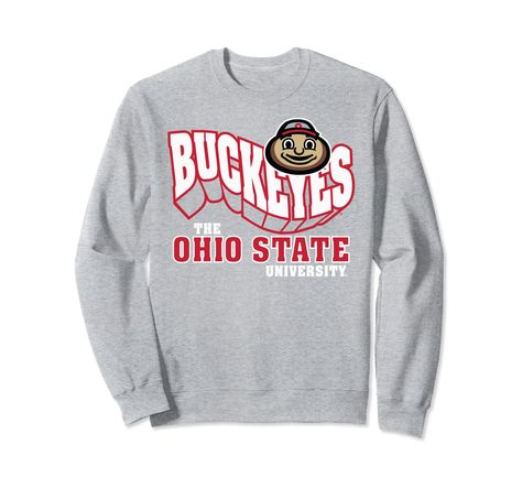 PRICES MAY VARY. Officially Licensed Ohio State University apparel. Show your support for the Buckeyes with this Ohio State logo apparel! The soft material and digitally printed logo make this a great addition to any Ohio State Buckeyes apparel collection! Buckeye Nation! Wear this fan favorite Ohio State Buckeyes apparel to the big game or just hanging out around the house. 8.5 oz, Classic fit, Twill-taped neck Ohio State Logo, Ohio State Sweatshirt, Central Michigan University, Red Wolves, Buckeye Nation, Arkansas State University, Arkansas State, Red Wolf, Spirit Jersey