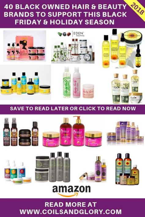 black owned natural hair businesses Best Natural Hair Products, Natural Hair Treatments, Make Up Tools, Natural Hair Community, Natural Hair Beauty, Beauty Companies, Small Business Saturday, Business Hairstyles, Natural Moisturizer