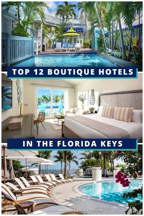 Are you looking for great places to stay in the Florida Keys? Here are the 12 BEST hotels in the Florida Keys and the best neighborhoods in the Florida Keys for the perfect Florida vacation! I Florida Keys hotels I where to stay in Florida Keys I accommodation in the Florida Keys I Florida Keys accommodation I hotels in Florida I Florida Keys hotels with pools I accommodation in Florida I where to stay in Florida I Florida hotels I places to stay in Florida I USA travel I #Florida #FloridaKeys Florida Keys Vacation Resorts, Key West Florida Hotels, Florida Keys Hotels, Trip To Florida, Key West Hotels, Key West Vacations, Florida Hotels, Best Boutique Hotels, The Florida Keys