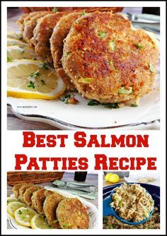 Best Salmon Patties, Fried Salmon Patties, Canned Salmon Recipes, Salmon Cakes Recipe, Best Salmon, Salmon Croquettes, Canned Salmon, Salmon Patties Recipe, Fried Salmon