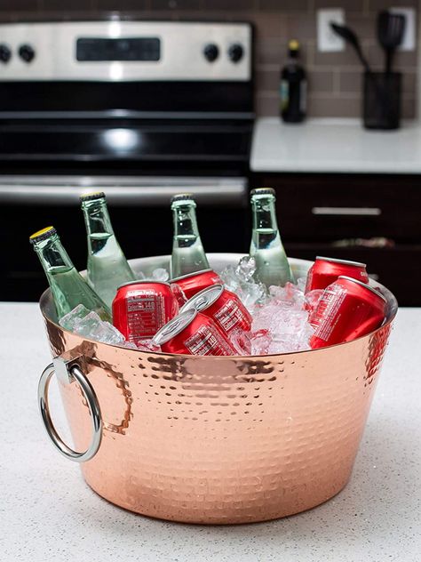 Pop Drink, Drink Bucket, Party Drinks Alcohol, Drink Cooler, Juice Packaging, Beverage Tub, Small Container, Wine Bucket, Punch Bowls