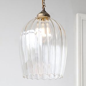 Chalford Fluted Pendant Light Fluted Glass Bathroom, Fluted Pendant Light, Dinning Room Lighting, Lights Over Kitchen Island, Restroom Design, Fluted Glass, Lights Ceiling, Kitchen Ceiling Lights, Kitchen Ceiling