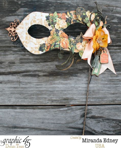 Masquerade Mask Floral, Floral Masquerade Mask, Masquerade Mask Diy, Mask Flower, Floral Mask, Flower Mask, Art Altéré, Mask Ideas, Masquerade Masks