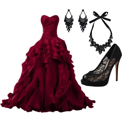 "ballroom" by vandamal on Polyvore Ball Room Dresses, Vampire Ball, Vampire Dress, Ballroom Gowns, Dream Prom, Ballroom Dress, Fancy Party, Masquerade Ball, Wedding Collection