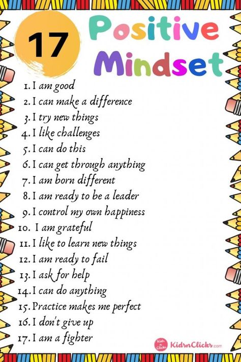 101 Daily Positive Affirmations For Kids - Kids n Clicks Back To School Affirmations For Kids, Kids Morning Affirmations, Affirmations For Kids Before School, Affirmations For Preschoolers, Quotes For Kids Positive For School, Printable Affirmations For Kids, Kid Affirmations, Uppfostra Barn, Kids Affirmations