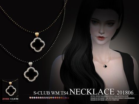 Jewelry Sims 4 Cc, Jewelry Sims 4, Sims 4 Necklace, Sims 2 Cc, Cc Necklace, Sims 4 Piercings, Sims 4 Black Hair, The Sims 4 Packs, Sims 4 Game Mods