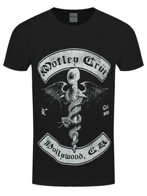 Gritty Design, Dr Feelgood, You're The One, Metal Shirts, Custom Tshirt, Motley Crue, Mötley Crüe, Heavy Metal Bands, Top 40