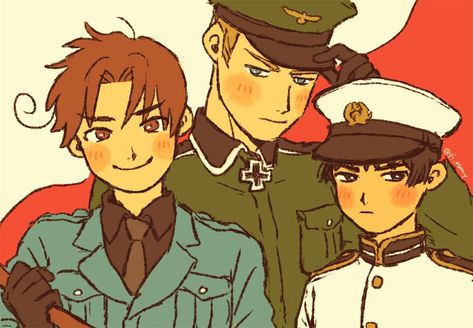 Hetalia Axis Trio, Alfred Hetalia, Kung Jin, Aph Japan, Hetalia Funny, Hetalia Characters, Hetalia Ships, Hetalia Fanart, Hetalia Axis Powers