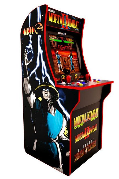 Mortal Kombat (w/ MK2 and MK3) Old School Arcade, Donkey Kong Junior, Arcade Game Machines, Arcade Cabinet, House Items, Star Wars Games, Game Machine, Retro Arcade, Arcade Machine