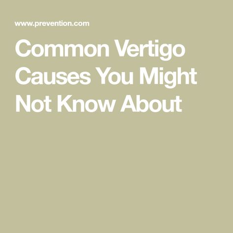 Common Vertigo Causes You Might Not Know About Epley Maneuver, Vertigo Causes, Vertigo Symptoms, Vertigo Relief, Dizzy Spells, Vestibular System, Anti Inflammation, Harvard Medical School, Cleveland Clinic