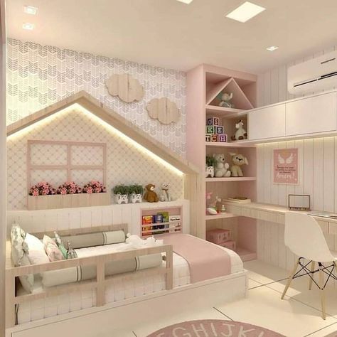 Toddler Girl Room, Kids Bedroom Inspiration, Kids Bedroom Designs, Kids Interior Room, Toddler Rooms, Girl Bedroom Designs, Shabby Chic Bedrooms, Toddler Bedrooms, Girl Bedroom Decor