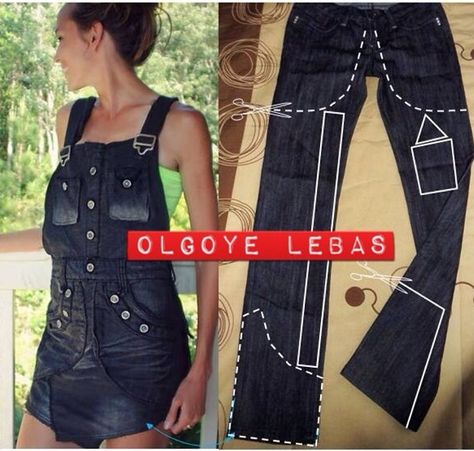 Jeans recycling Repurpose Jeans, Repurpose Old Jeans, Jean Refashion, Jeans Recycling, Jeans Refashion, Trend Council, Top Diy, Denim Projects, Diy Vetement