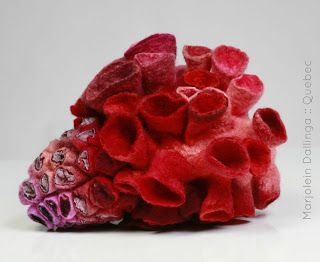 New Year – New Projects – Fiona Duthie Marjolein Dallinga, Fiona Duthie, Felt Making, Felting Art, Tie Dye Crafts, Textiles Projects, Textile Sculpture, Contemporary Textiles, Yarn Pom Pom