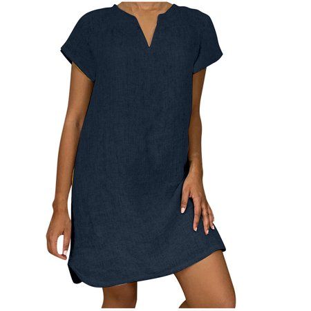 Dresses Sundress, Maternity Fashion Dresses, Womens T Shirt Dress, Short Shift Dress, Leisure Dress, Casual T Shirt Dress, Tunic Dresses, Sundresses Women, Linen Mini Dress