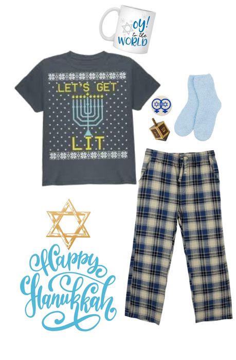 Happy Hanukkah Outfit | ShopLook Hanukkah Outfits, Lets Get Lit, Lets Stay Home, Relaxed Outfit, Happy Hanukkah, Outfit Shoplook, Hanukkah, Polyvore