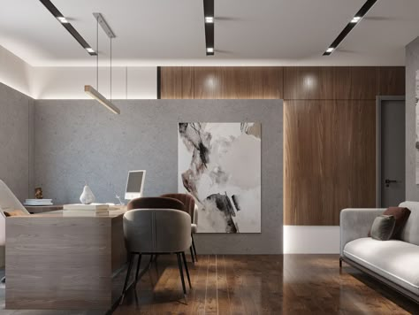 Luxury Ceo Office, Ceo Office Design Luxury Modern, Private Office Interior, Ceo Office Design Luxury, Boss Office Interior Design, Eco Design Interior, Office Interior Design Luxury, Ceo Office Design, Luxury Office Interior