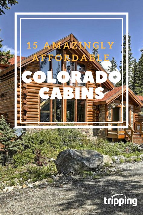 Check out these cheap #Colorado cabins for your next #vacation! Cheap Colorado Vacation, Cabins In Colorado, Colorado Vacations, Colorado Cabin, Stone Cabin, Honeymoon Cabin, Colorado Cabins, Couples Getaway, Winter Park Colorado