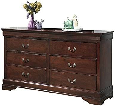 BOWERY HILL 6-Drawer Double Dresser in Brown Modus Furniture, Contemporary Cottage, Bedroom Furniture Dresser, Double Dresser, Bedroom Collection, Deep Brown, Side Chairs Dining, Dresser Drawers, Signature Design