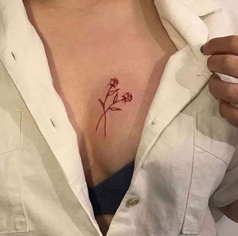 Ma Tattoo, Red Ink Tattoos, Tiny Tattoo, Red Tattoos, E Tattoo, Dainty Tattoos, Nail Tattoo, Aesthetic Tattoo, Little Tattoos