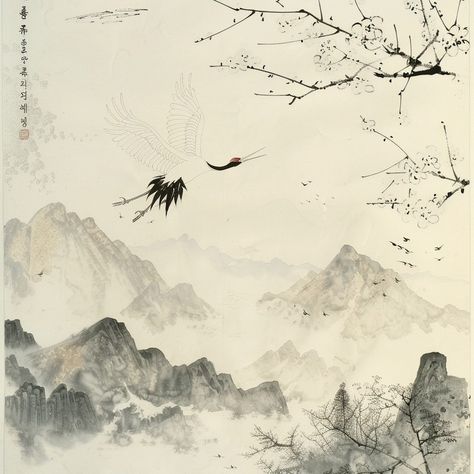 Traditional Korean Art https://promptbase.com/prompt/traditional-korean-art-2 🌌 Illustrations inspired by traditional Korean art. 🎨 Ideal for artists, illustrators, and designers seeking to incorporate historical Korean aesthetics into their projects. Perfect for creating elegant book covers, posters, and sophisticated art collections. #promptmarketplace #promptbase #promptmarket #promptmarketingdigital #promptsales #promptsale #buyprompts #buyprompt #midjourneyprompts #midjourneypromptg... Ancient Korean Art, Traditional Korean Art, Art Of Korea, Korean Aesthetics, Korean Painting, Sophisticated Art, Painting People, Traditional Korean, Korean Art