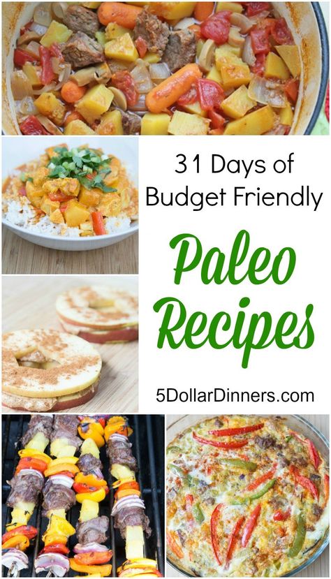 30 Budget Friendly Paleo Recipes and Meals Cheap Paleo, Cheap Paleo Meals, Paleo On A Budget, Paleo Meal Prep, Paleo Meal Plan, Healthy Recipes On A Budget, Paleo Lunch, Recipes Pasta, Post Workout Food