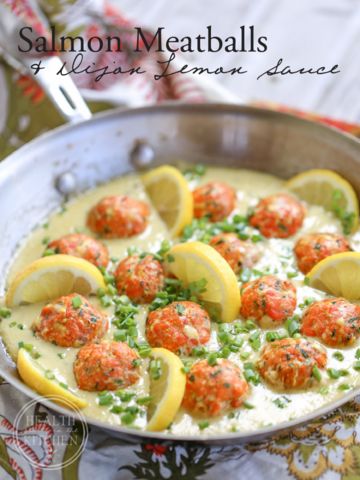 Dijon-Lemon Salmon Meatballs Salmon Meatballs, Keto Seafood Recipes, Homemade Seasoning Salt, Keto Seafood, Lemon Cream Sauces, Salmon And Shrimp, How To Cook Meatballs, Lemon Salmon, Meatball Ingredients