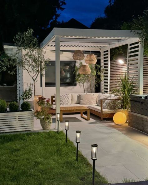 Outdoor Bar or Table: If you love entertaining, include a small bar or a table for serving drinks and snacks. Bar stools or foldable chairs can work well for limited space. Hashtags: #BackyardGazebo #GazeboDesign #SmallBackyardIdeas #GazeboLandscaping #PatioDecor Gazebo Landscaping Ideas, Gazebo Lighting Ideas, Gazebo Landscaping, Patio Gazebo Decorating Ideas, Regency Townhouse, Gazebo Decorating Ideas, Garden Shadow, Small Gazebo, Gazebo Lighting